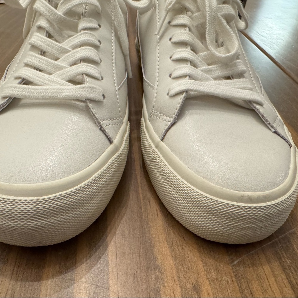 Madewell Leather Low Top Platform Sneakers Sz 8.5 - Picture 8 of 13